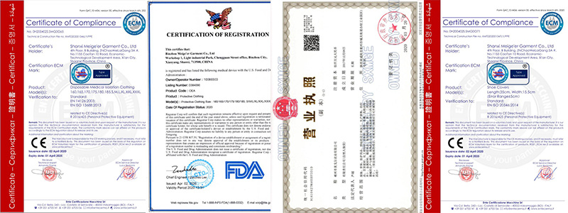 Disposable Protective Clothing Isolation Clothing Coverall Protective Clothing Outstanding