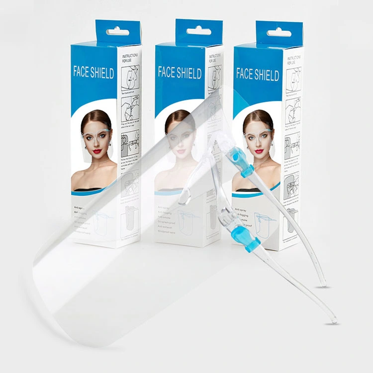 Clear Transparent Heng De Plastic Protect Safety Protective Glass Kid Face Shield Mask Face Shield Visor