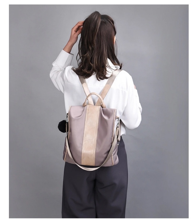 High Quality PU Oxford Backpack Bag for Women Handbag Lady Bag