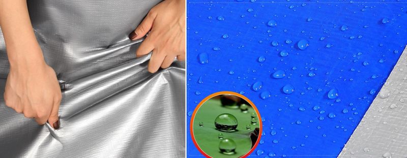 250 GSM HDPE Tarpaulin Companies PE Tarpaulin Cover Rainproof Cloth Tarpaulin Manufacturer