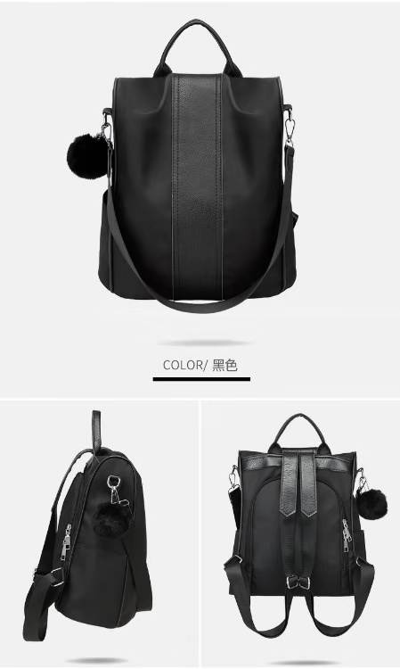 High Quality PU Oxford Backpack Bag for Women Handbag Lady Bag