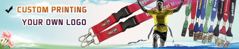 Factory Price of Sublimation Lanyard with Breakaway Buckel