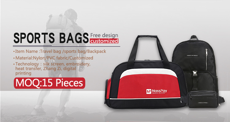 Latest 2018 Bag for Hiking Sport Wholesale Custom Canvas Sport Bags