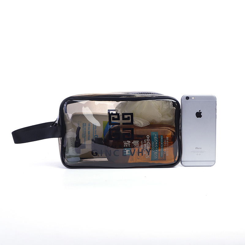Portable Summer Travel Cosmetic Transparent Waterproof Swimming PVC Beach Bag
