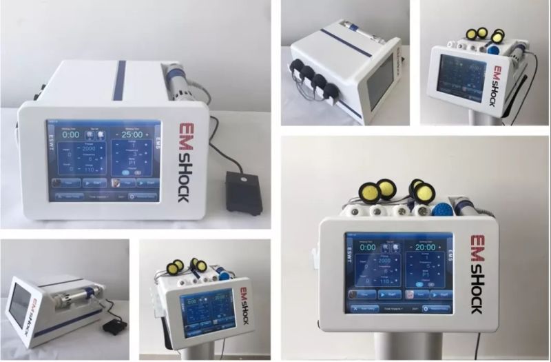 Electromagnetic EMS Shock Wave Physiotherapy ED Machine