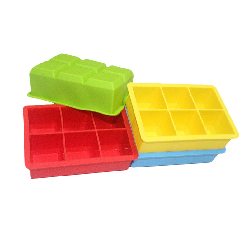 Amazon Hot Sale Food Grade Silicone Ice Cube Trays