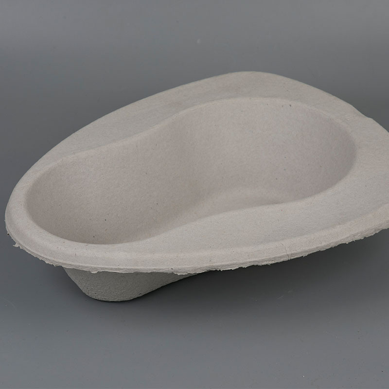 Hospital Patients Use Recycled Paper Pulp Disposable Bedpan