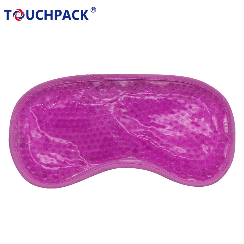 Hot Sales Furry Fabric Gel Beads Hot Cold Eye Mask