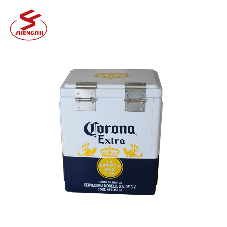 Small Corona Ice Cooler Box Portable Cooler Box