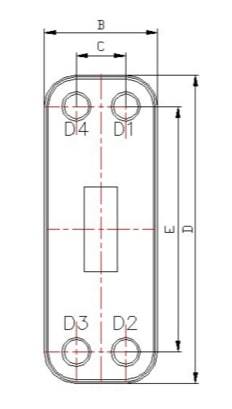 Zl95fb Copper Brazed Plate Heat Exchanger for Refrigerant Chillerr