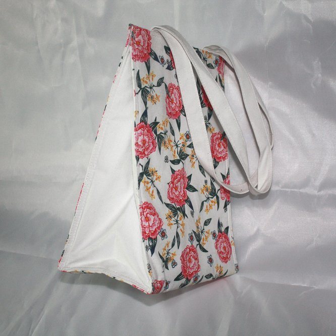 Reusable Eco Cotton Tote Picnic Insulated Cooler Bag