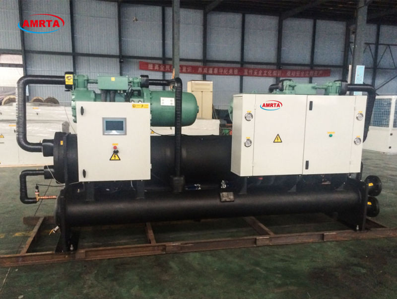 Water Cooled Screw Flooded Chiller with R22 Refrigerant