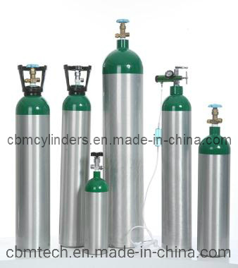 Refillable High Pressure Medical Aluminum Oxygen Cylinders