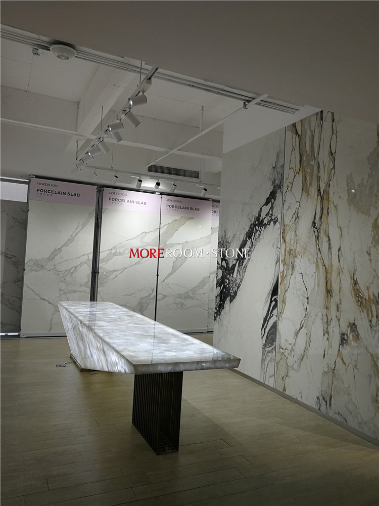 Wholesale White Marble Staturior Glazed Tile Large Format Porcelain