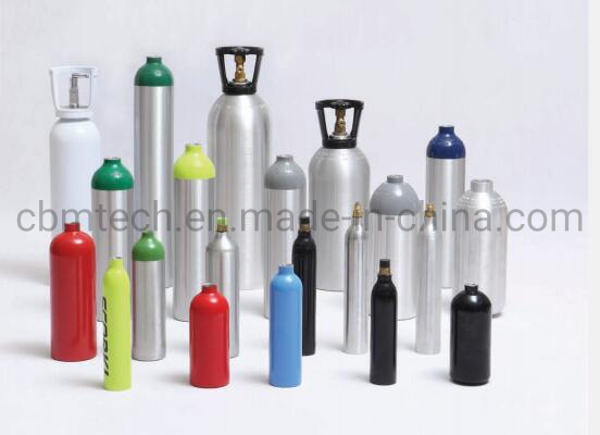 Refillable High Pressure Medical Aluminum Oxygen Cylinders