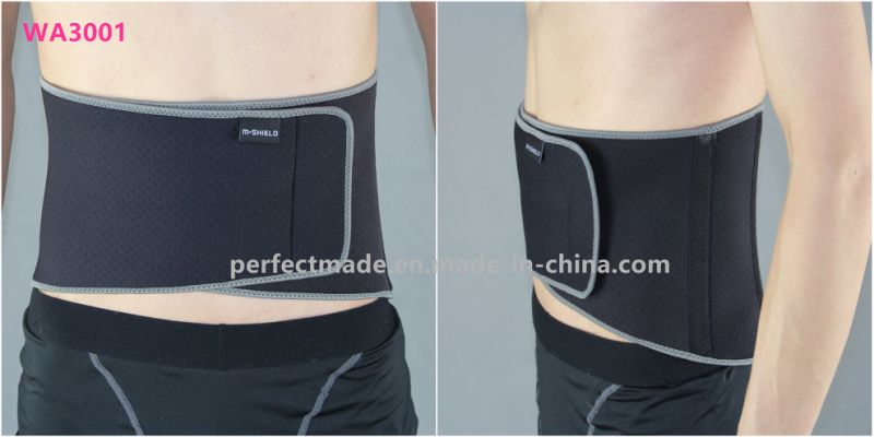 High Density Neoprene Waist Lumbar Back Support with Elastic Belt