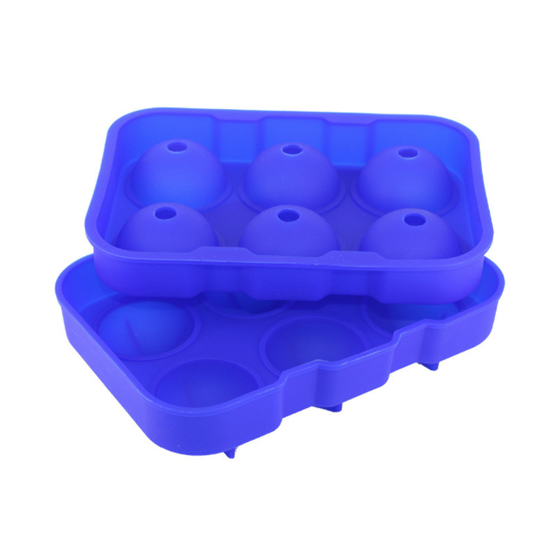 FDA Round Shape Silicone Ice Ball Molds for Ice Maker