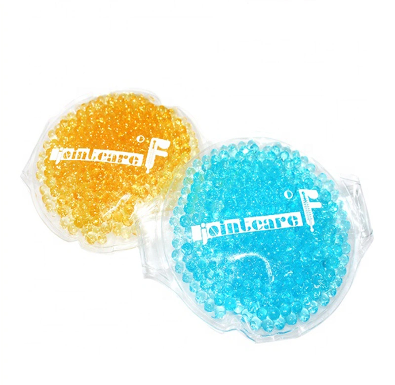 Rainbow Round Shape Beads Ice Pack, Custom Reusable Mini Gel Ice Packs