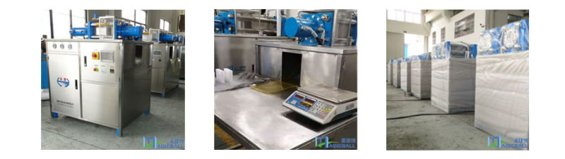 Magicball Dry Ice Slices Packing Machine Dry Ice Blocks Package