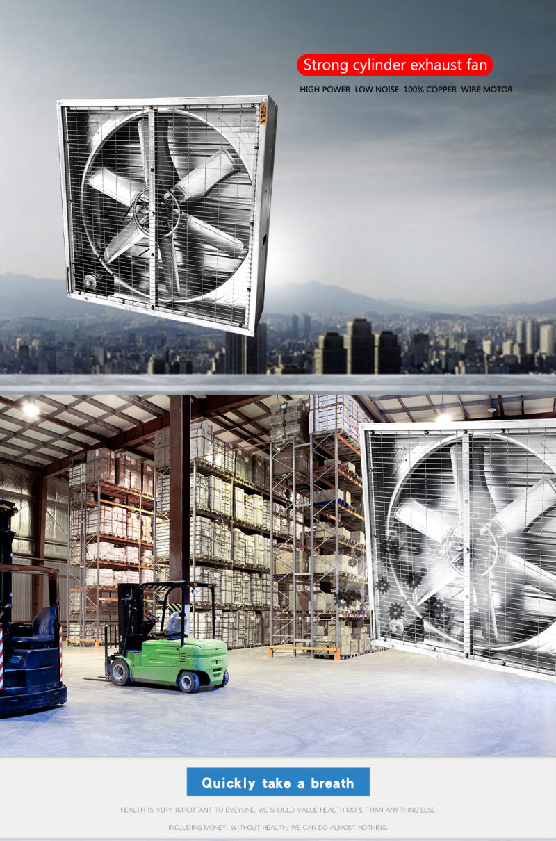 Large Industrial Poultry Ventilation Exhaust Fan Price with Shutter