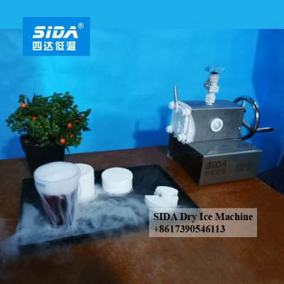 Sida Dry Ice Block Making Machine with Full Auto Dry Ice Wrapping Machine