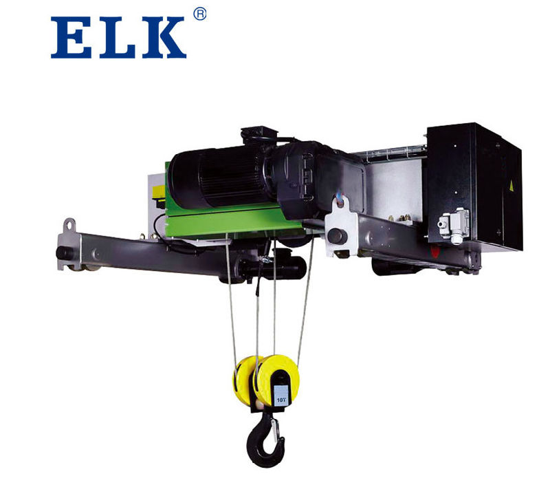 Elk 5ton 10ton 12.5ton Single Girder Electric Wire Rope Hoist