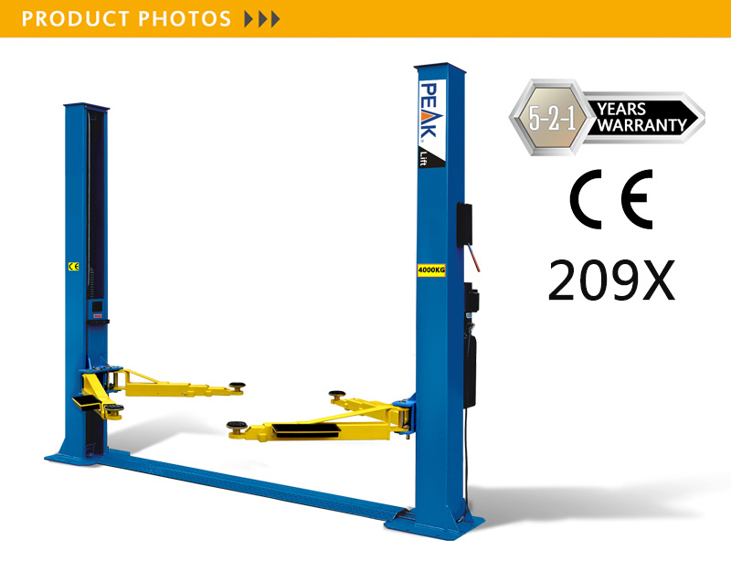 4.0t Capacity Extra-Wide, Extra-Tall Auto Lift 2 Post