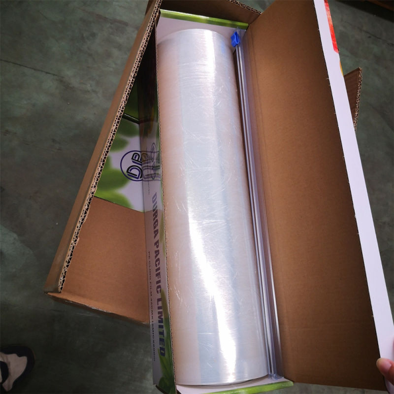Transparent Plastic PE Stretch Film Roll to Wrap Products for Packaging