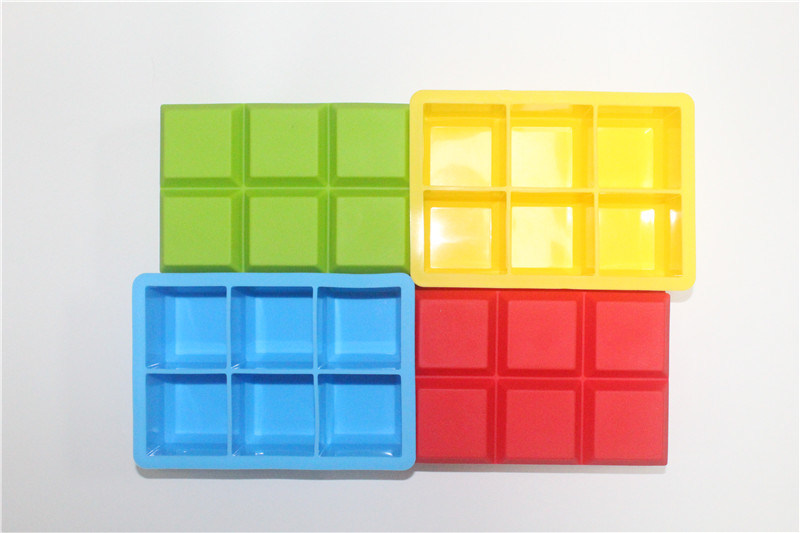 Amazon Hot Sale Food Grade Silicone Ice Cube Trays