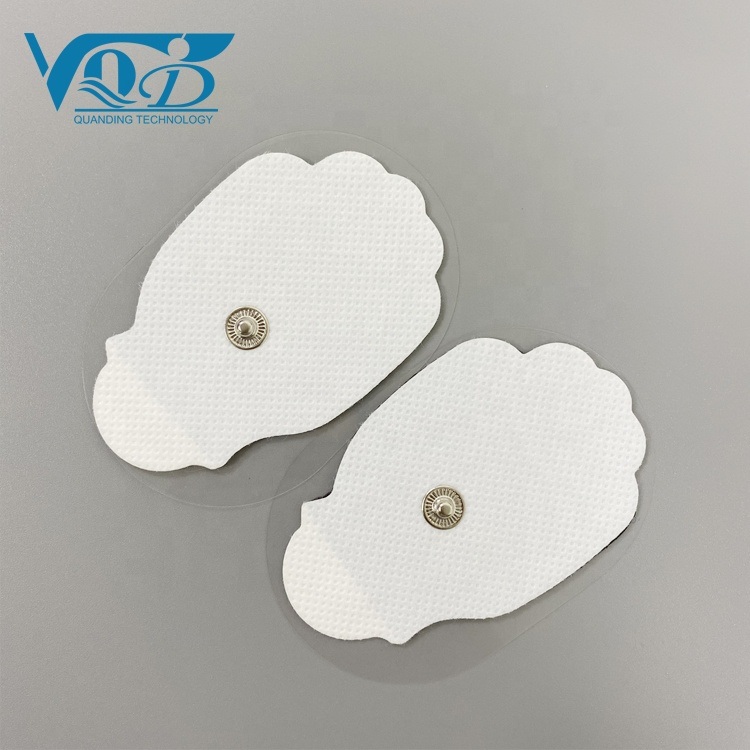 CE Certificate Plam Massage Therapy Conductive Gel Pads Tens Snap Electrode Pads