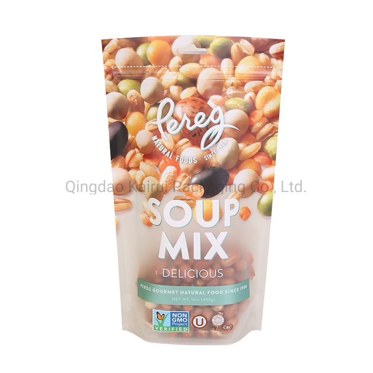 Food Packaging Bags Stand up Ziplock Pouches Dry Fruit Packaging Bag