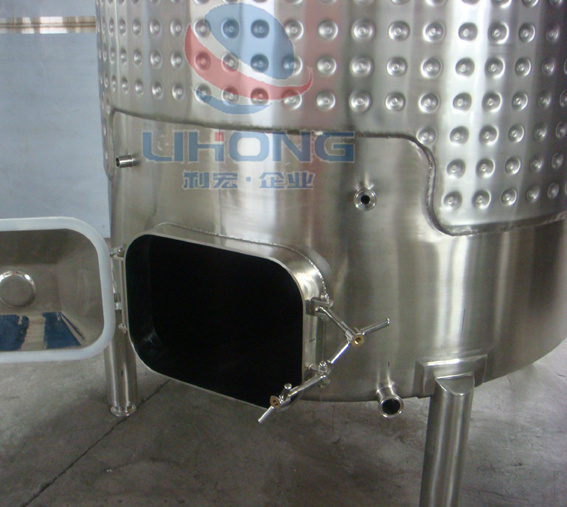 Stainless Steel Cooling Jacket Wine Tank with or Without Temperature Insulation