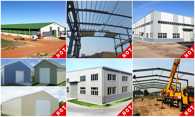 Prefab Steel Structure Farm Design Poultry Barns for 10000 Chickens