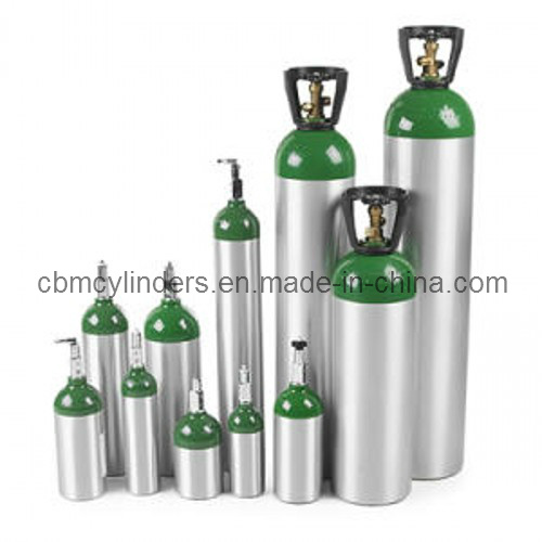 Refillable High Pressure Medical Aluminum Oxygen Cylinders