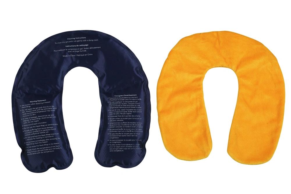 Reusable Instant Gel Hot Cold Neck Packs, Reusable Ice Packs Neck U Shaped Pillows