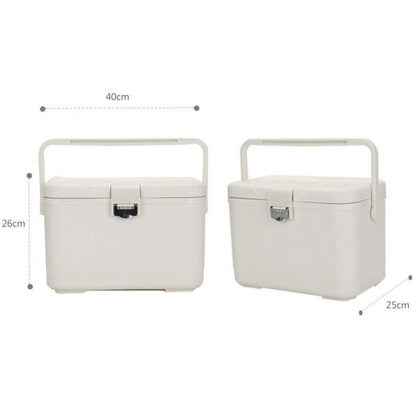 12L Vaccine Carrier with Ice Gel Packs Temperature Controlled Packaging Boxes