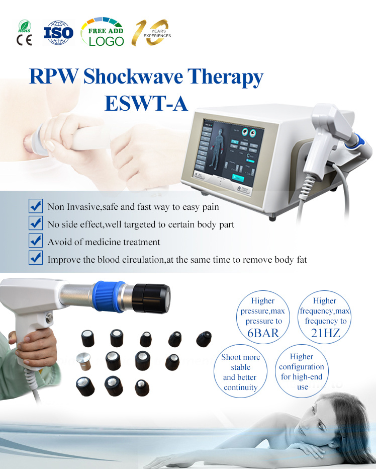 Shockwave Apparatus Shockwave Physiotherapy Instrument Eswt Focal