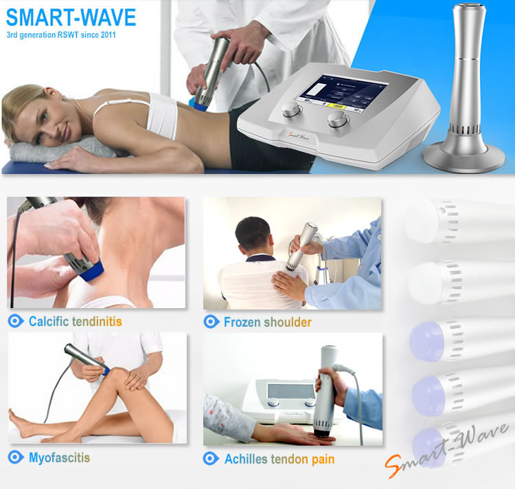 Physiotherapy Shock Wave Extracorporeal Rswt Shockwave Therapy Machine