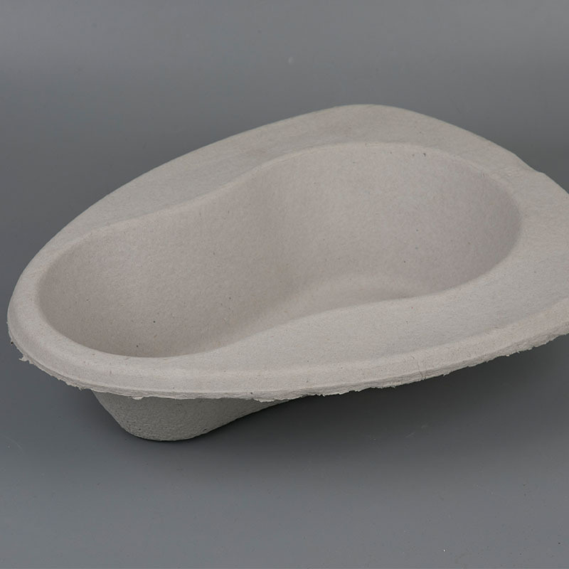 Customize Hospital Patients Use Disposable Recycled Pulp Padded Bedpan