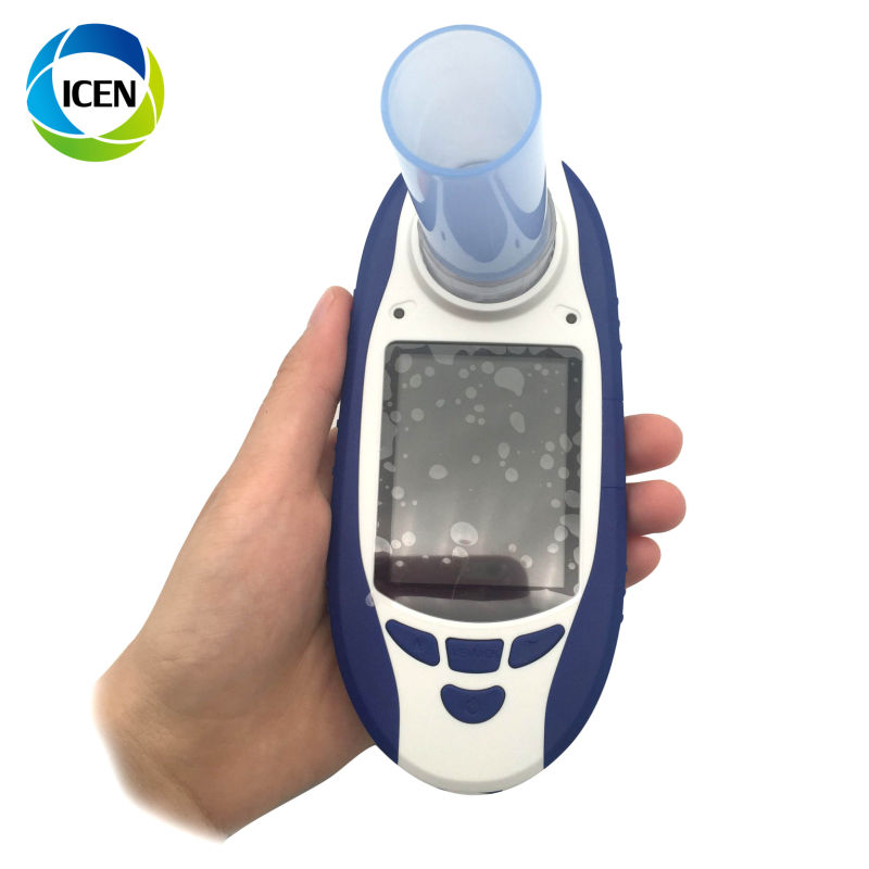 IN-CSP10BT Checking Lung Conditions color LCD Handheld Spirometer