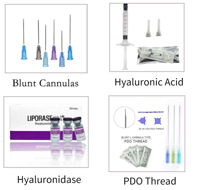 Korea Silicone Gel Acid Hyaluronic Filler Face and Body Injection 20ml
