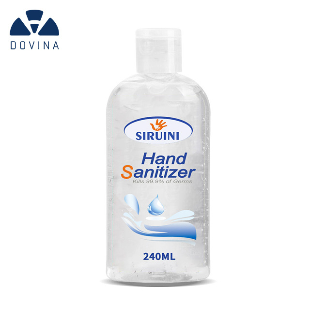 Disposable Hand Sanitizer Gel Containing 75% Bacteriostatic Gel Alcohol Disinfection Sterilization