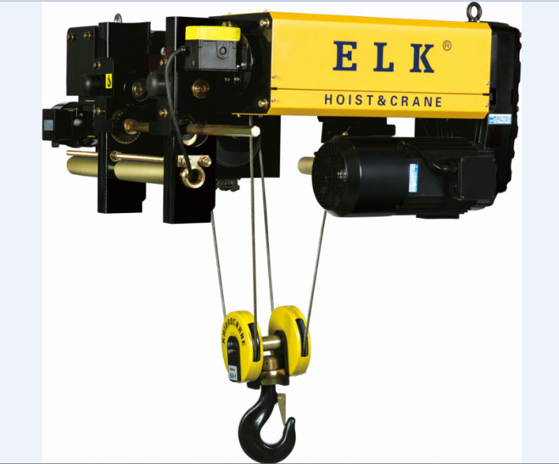 Elk 5ton 10ton 12.5ton Single Girder Electric Wire Rope Hoist