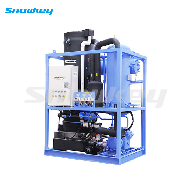 Snowkey Tube Ice Machine with Packing Device (5Tons/Day)