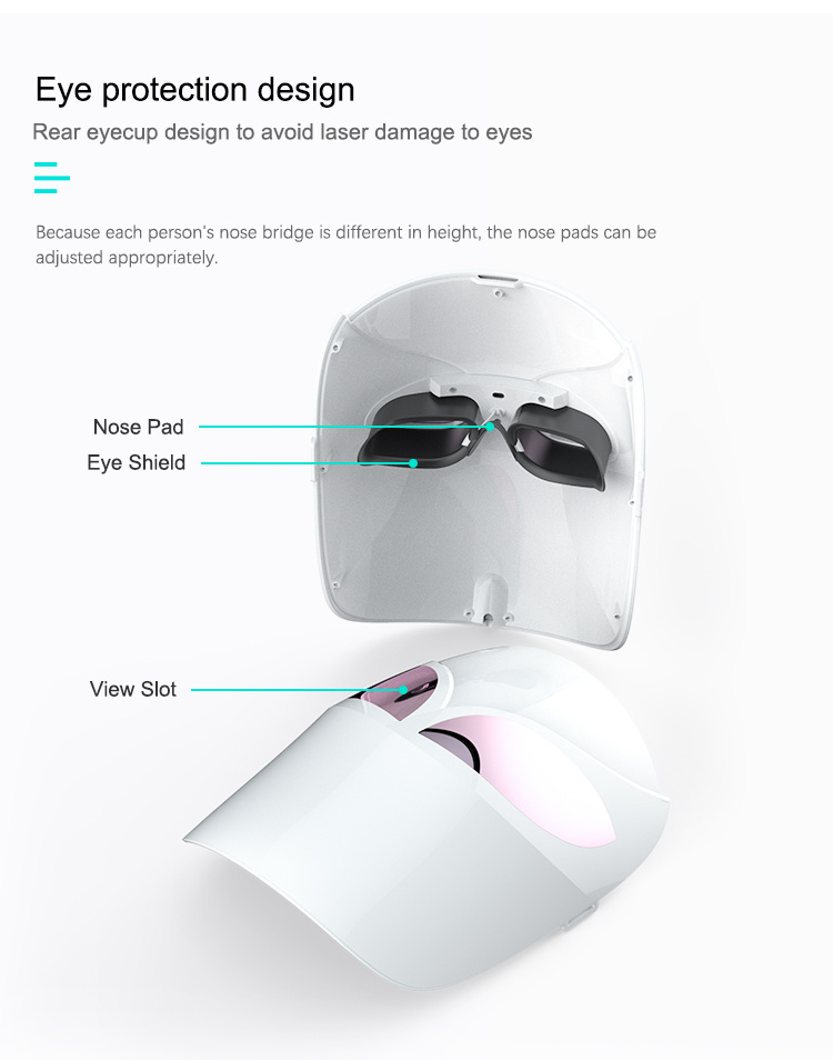 LED Face Mask Light Therapy Machine Photon Mask LED Therapy