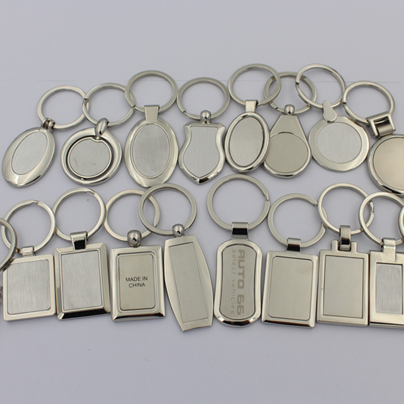 Custom Cheapest Promotional Metal Key Chain with Brand Logo