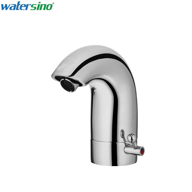 Kaiping Manufacture Brass Chrome Touchless Hot & Cold Sensor Faucet