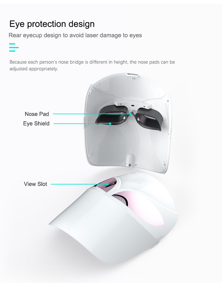 7 Color LED Light Therapy Mask Mask Therapy LED Light