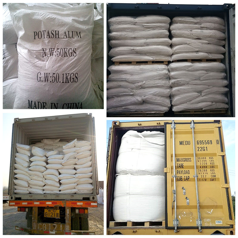 Min Lump Food Additive Aluminium Potassium Sulphate Alum for Food Additive