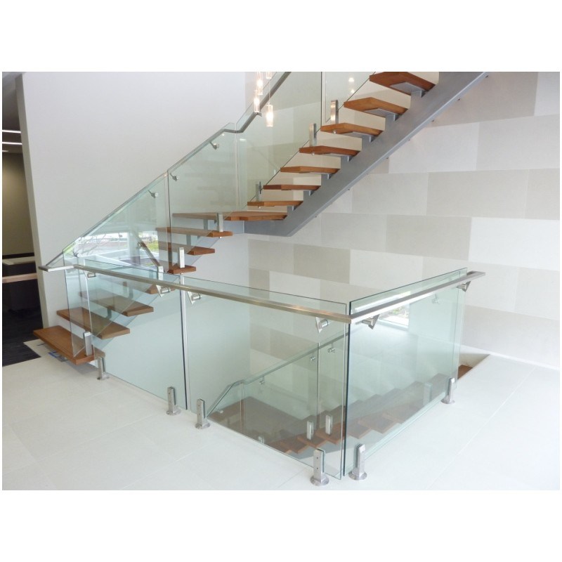 Lowest Price Spigot Frameless Glass Railing Balcony Railing Design Glass Fence